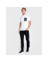 Calvin Klein Тишърт Shadow Chest K10K110111 Бял Regular Fit - Pepit.bg