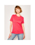 Calvin Klein Тишърт Small Logo Embroidered Tee K20K202021 Розов Regular Fit - Pepit.bg