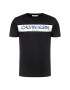 Calvin Klein Тишърт Stripe Logo K10K105165 Черен Regular Fit - Pepit.bg