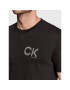 Calvin Klein Тишърт Striped Chest Logo K10K110795 Черен Slim Fit - Pepit.bg