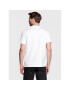 Calvin Klein Тишърт Striped Logo K10K110799 Бял Regular Fit - Pepit.bg