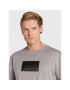Calvin Klein Тишърт Textured Logo Box K10K110115 Сив Regular Fit - Pepit.bg