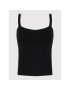 Calvin Klein топ Essential Rib Knitted Cami K20K203478 Черен Slim Fit - Pepit.bg