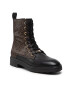 Calvin Klein Туристически oбувки Cleat Biker Boot - Mono Mix HW0HW01314 Черен - Pepit.bg