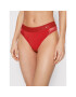 Calvin Klein Underwear Бикини тип прашка Thong 000QF6666E Червен - Pepit.bg