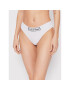 Calvin Klein Underwear Бикини тип прашка Thong 000QF6774E Бял - Pepit.bg