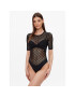 Calvin Klein Underwear Боди 000QF7184E Черен Slim Fit - Pepit.bg