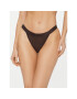 Calvin Klein Underwear Дамски бикини тип бразилиана 000QF7347E Кафяв - Pepit.bg