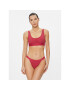 Calvin Klein Underwear Дамски бикини тип бразилиана 000QF7347E Розов - Pepit.bg