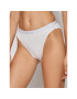 Calvin Klein Underwear Класически бикини с висока талия 000QF6443E Бял - Pepit.bg