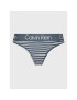 Calvin Klein Underwear Класически дамски бикини 000QD3752E Тъмносин - Pepit.bg