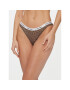 Calvin Klein Underwear Класически дамски бикини 000QD3860E Кафяв - Pepit.bg