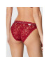 Calvin Klein Underwear Класически дамски бикини 000QF6203E Бордо - Pepit.bg