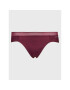 Calvin Klein Underwear Класически дамски бикини 000QF6308E Бордо - Pepit.bg