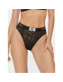 Calvin Klein Underwear Класически дамски бикини 000QF7379E Черен - Pepit.bg