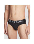 Calvin Klein Underwear Комплект 2 чифта слипове 000NB2601A Черен - Pepit.bg