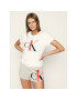 Calvin Klein Underwear Пижама Short Set 000QS6443E Бял - Pepit.bg