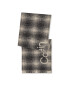 Calvin Klein Зимен шал Check Scarf K50K510989 Черен - Pepit.bg