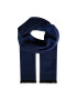 Calvin Klein Зимен шал Monogram Woven Scarf 35X180 K50K509700 Тъмносин - Pepit.bg