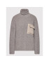 Cappellini Поло M99251F07 9797G Сив Regular Fit - Pepit.bg
