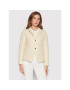 Cappellini Пухено яке M24422 06695 Бежов Regular Fit - Pepit.bg