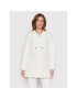 Cappellini Пухено яке M24423 06695 Бял Regular Fit - Pepit.bg
