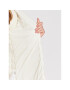 Cappellini Пухено яке M24423 06695 Бял Regular Fit - Pepit.bg