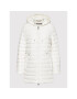 Cappellini Пухено яке M24423 06695 Бял Regular Fit - Pepit.bg