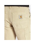 Carhartt WIP Шорти от плат Single Knee I027942 Бежов Relaxed Fit - Pepit.bg