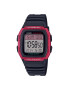 Casio Часовник W-96H-4AVEF Червен - Pepit.bg