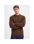 Casual Friday Пуловер 20503970 Кафяв Regular Fit - Pepit.bg