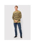 Casual Friday Пуловер Karl Striped 20504400 Бежов Regular Fit - Pepit.bg