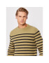 Casual Friday Пуловер Karl Striped 20504400 Бежов Regular Fit - Pepit.bg