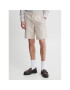 Casual Friday Шорти от плат 20504305 Бежов Regular Fit - Pepit.bg