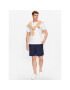 Casual Friday Тишърт 20504704 Екрю Regular Fit - Pepit.bg