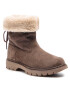 CATerpillar Боти Showcase Fur P310535 Кафяв - Pepit.bg