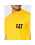 CATerpillar Тишърт 2511866 Жълт Regular Fit - Pepit.bg
