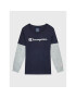 Champion Блуза Script Logo 305367 Тъмносин Regular Fit - Pepit.bg
