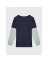 Champion Блуза Script Logo 305367 Тъмносин Regular Fit - Pepit.bg
