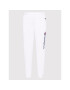 Champion Долнище анцуг Script Logo 114471 Бял Regular Fit - Pepit.bg