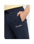 Champion Долнище анцуг Small Script Logo 217867 Тъмносин Regular Fit - Pepit.bg