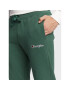 Champion Долнище анцуг Small Script Logo 217867 Зелен Regular Fit - Pepit.bg