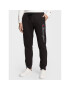 Champion Долнище анцуг Vertical Logo Embroidery 217860 Черен Regular Fit - Pepit.bg