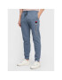 Champion Долнище анцуг Vertical Logo Embroidery 217860 Син Regular Fit - Pepit.bg