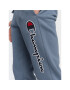 Champion Долнище анцуг Vertical Logo Embroidery 217860 Син Regular Fit - Pepit.bg