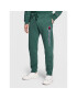 Champion Долнище анцуг Vertical Logo Embroidery 217860 Зелен Regular Fit - Pepit.bg