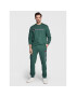 Champion Долнище анцуг Vertical Logo Embroidery 217860 Зелен Regular Fit - Pepit.bg