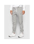 Champion Долнище анцуг Blend Small Script Logo 216479 Сив Regular Fit - Pepit.bg