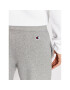 Champion Долнище анцуг Blend Small Script Logo 216479 Сив Regular Fit - Pepit.bg