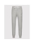 Champion Долнище анцуг Blend Small Script Logo 216479 Сив Regular Fit - Pepit.bg